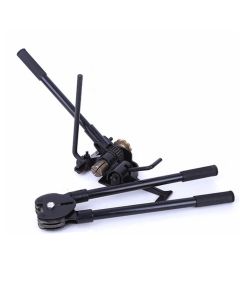 2in1 heavy duty manual metal/steel strapping tool set packing machine device equipment tensioner + sealer max tension 500kg suitable only for metal /steel strap 16-19mm