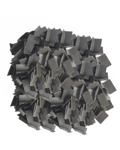 1000 pcs  plastic corner protector for carton box bundle binding strapping wrapping size 32x22x22mm suitable for max strap width 20mm