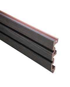 VistaClad 162 x 24.5 Apex Carbonised Osage 2 Groove 5.4m